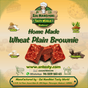 Wheat Plain Brownie